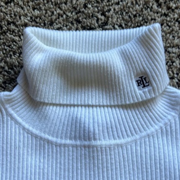 Women Lauren white turtleneck XL - Picture 2 of 5